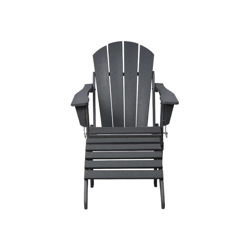 Scaun Adirondack cu otoman detasabil